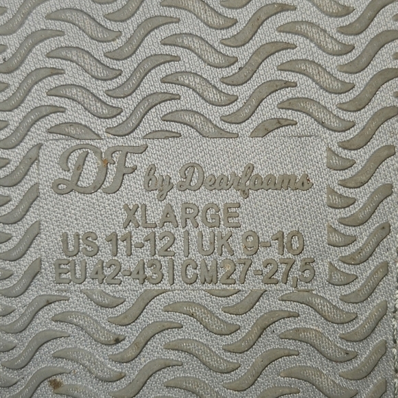 Dearfoams Women's Open Toe Slippers - Picture 2 of 3